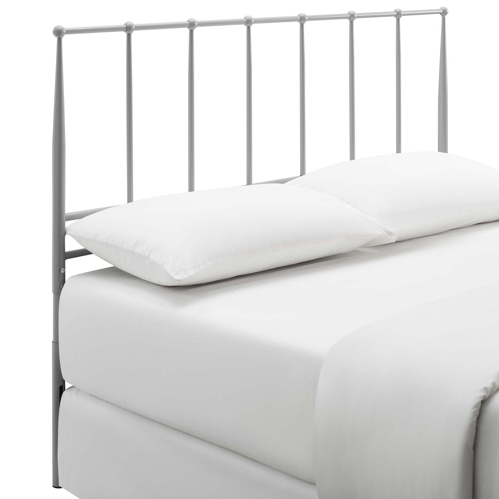 Kiana Metal Stainless Steel Full Headboard by Modway