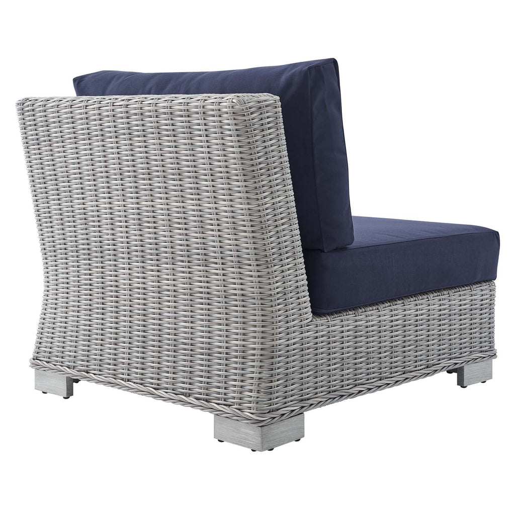 Conway Sunbrella¨ Outdoor Patio Wicker Rattan Armless Chair by Modway