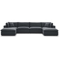 Commix 6-Piece Down Filled Overstuffed Sectional Sofa by Modway