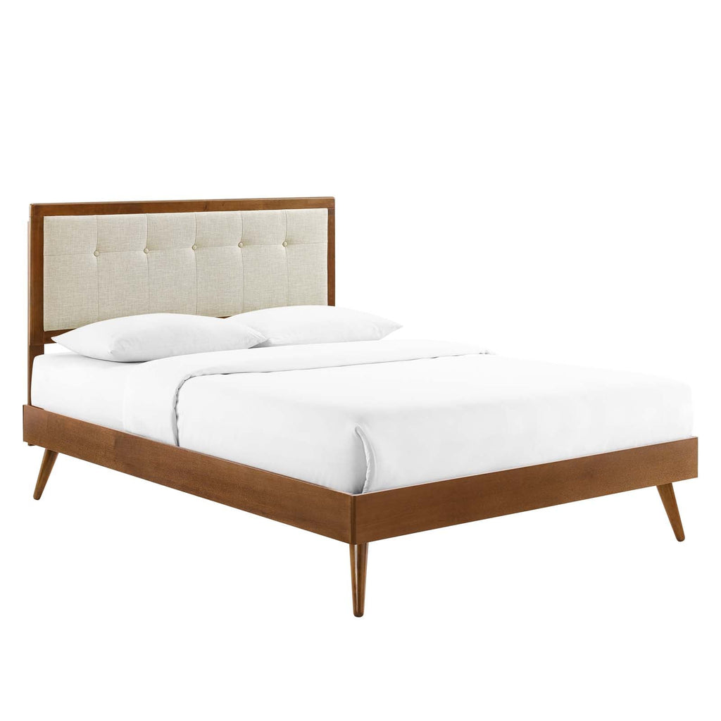 Willow Wood Full Platform Bed With Splayed Legs by Modway