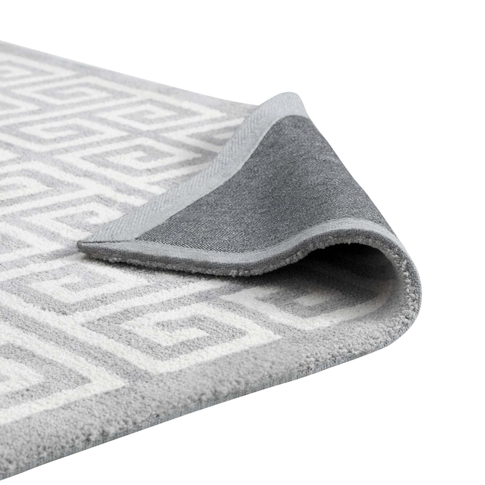 Freydis Greek Key 8x10 Area Rug by Modway
