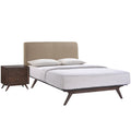 Tracy 2 Piece Queen Bedroom Set in Cappuccino Latt