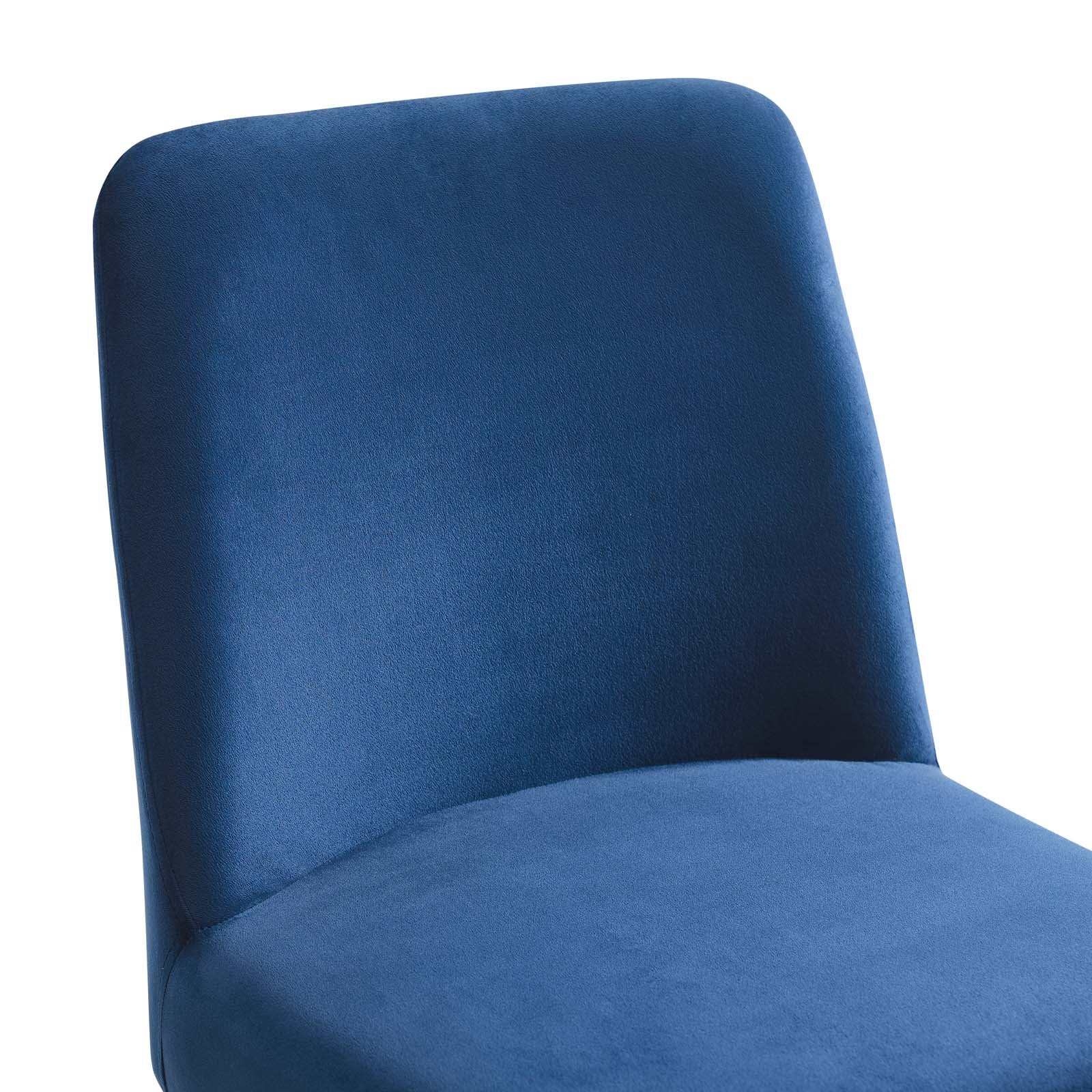 Amplify Sled Base Performance Velvet Dining Chairs Set of 2 by Modway
