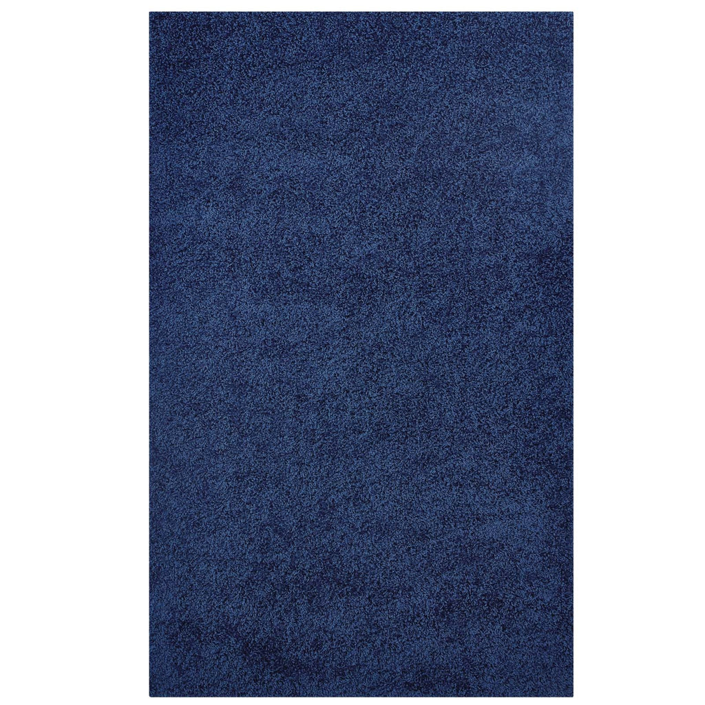 Enyssa Solid 5x8 Shag Area Rug by Modway