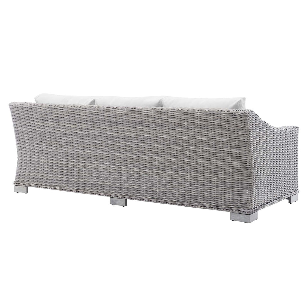 Conway Sunbrella¨ Outdoor Patio Wicker Rattan Sofa by Modway