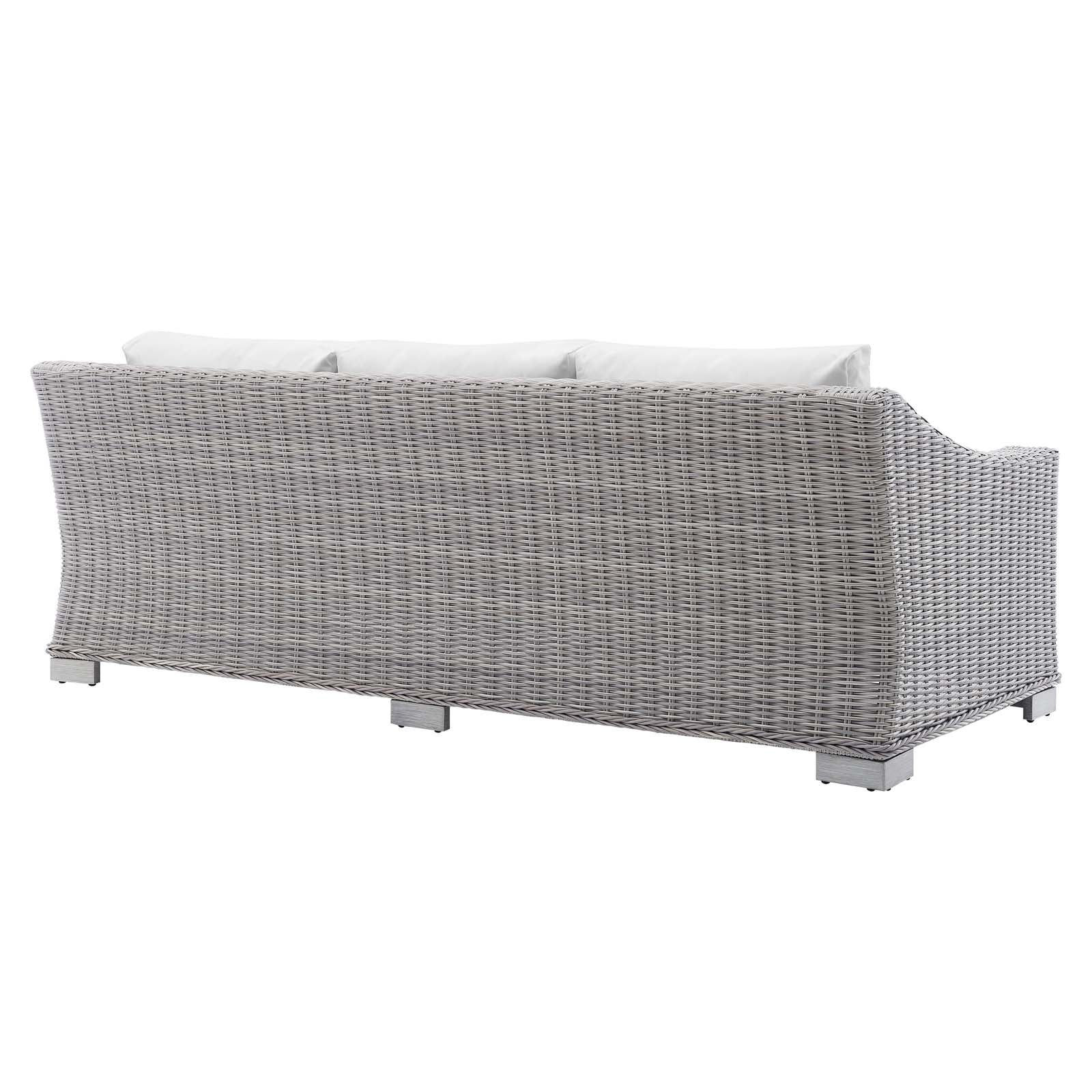 Conway Sunbrella¨ Outdoor Patio Wicker Rattan Sofa by Modway