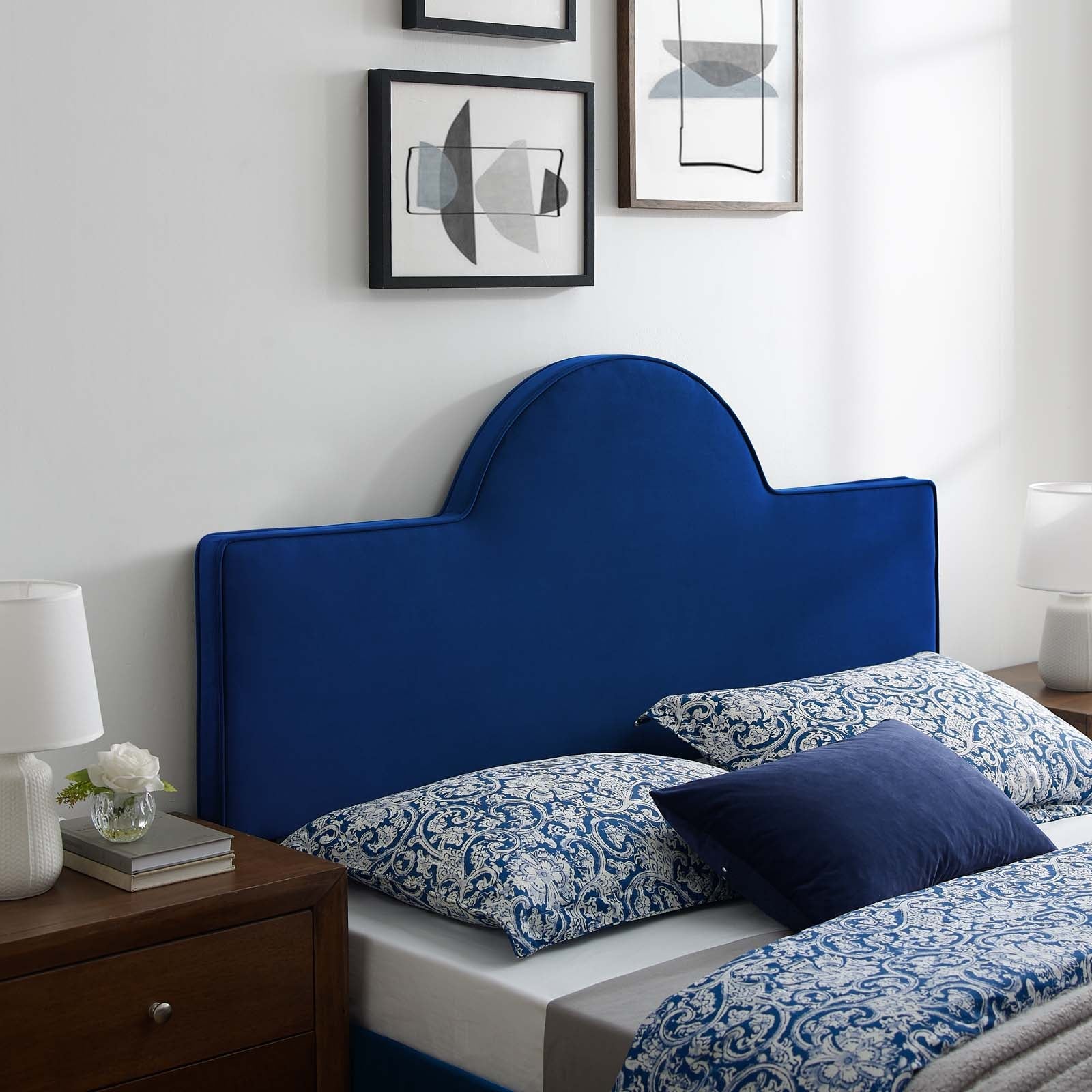 Dawn Performance Velvet Full/Queen Headboard by Modway