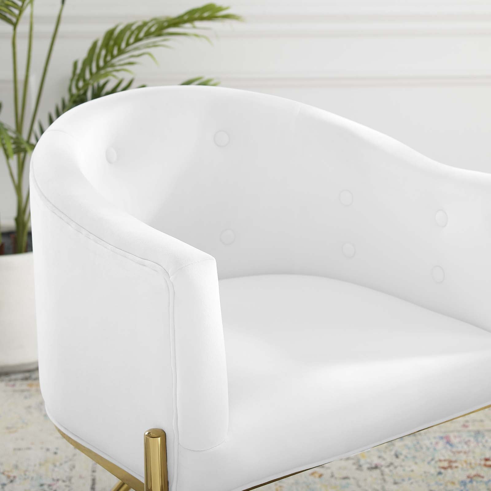 Savour Tufted Performance Velvet Accent Dining Armchair by Modway
