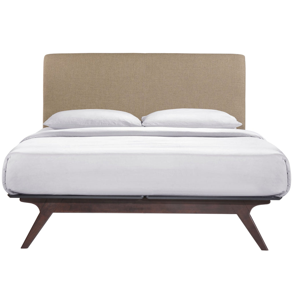 Tracy 2 Piece Queen Bedroom Set in Cappuccino Latt