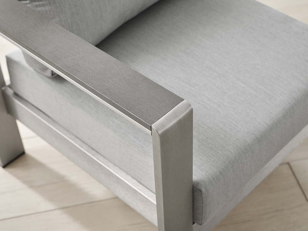 Shore Sunbrella¨ Fabric Aluminum Outdoor Patio Armchair by Modway