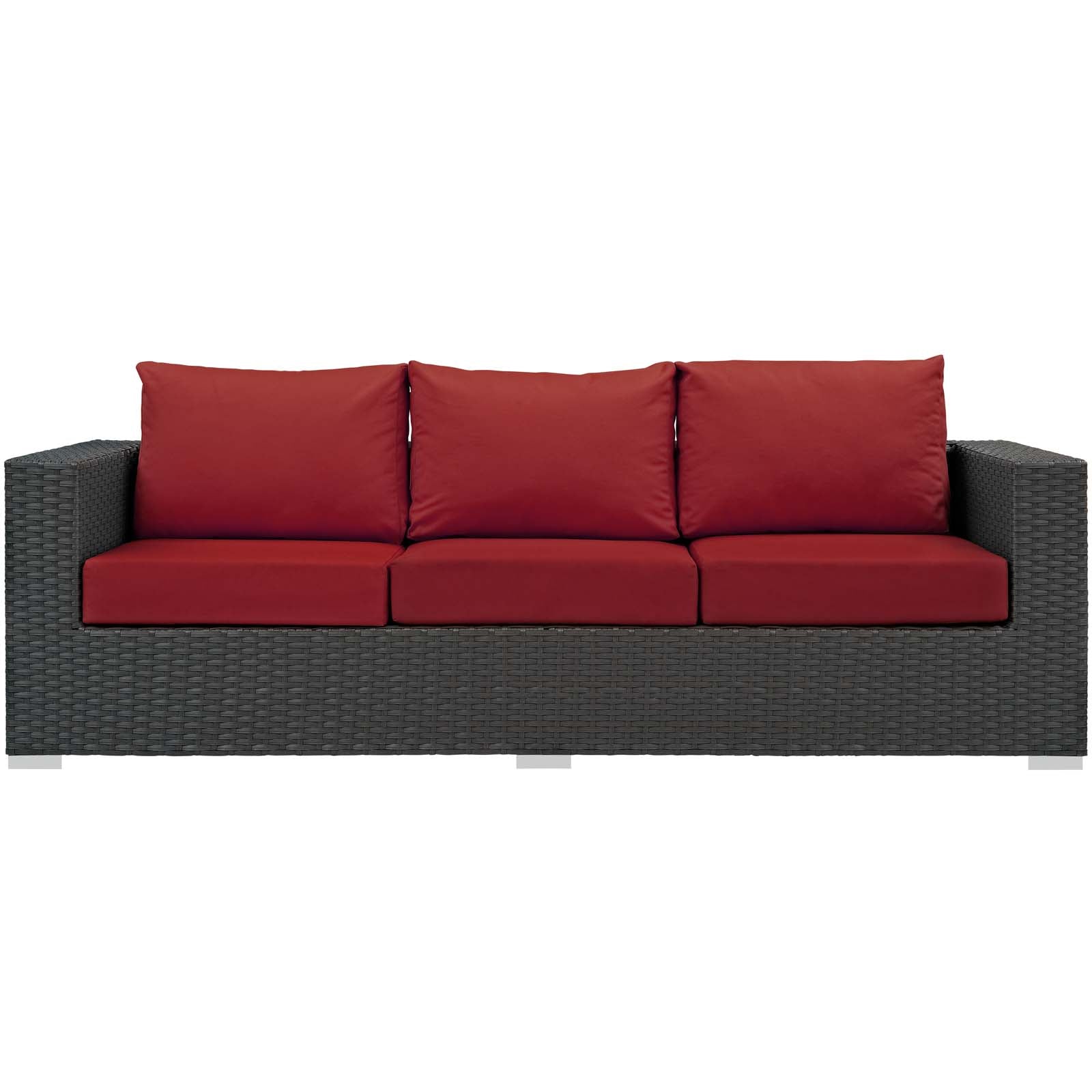 Sojourn Outdoor Patio Sunbrella¨ Sofa by Modway
