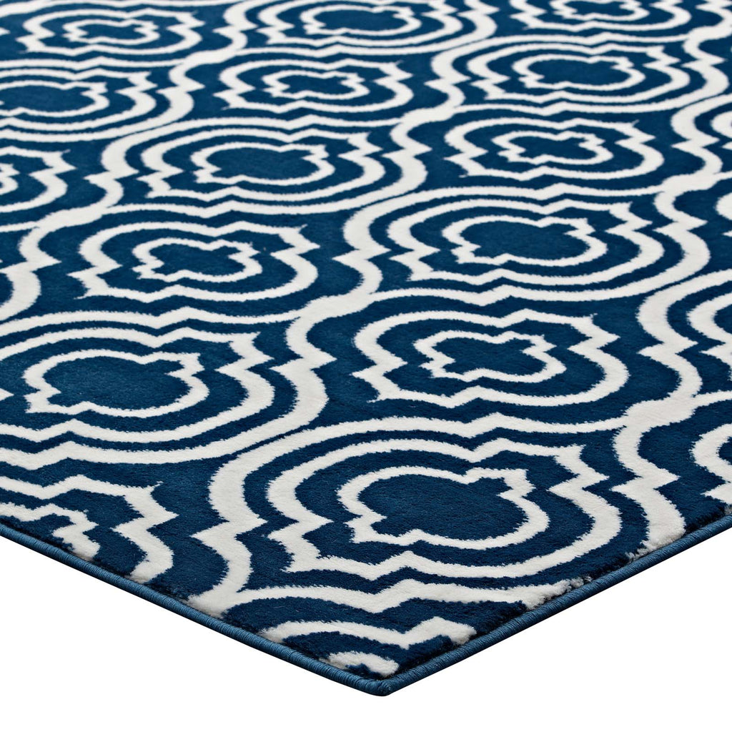 Frame Transitional Moroccan Trellis 8x10 Area Rug by Modway