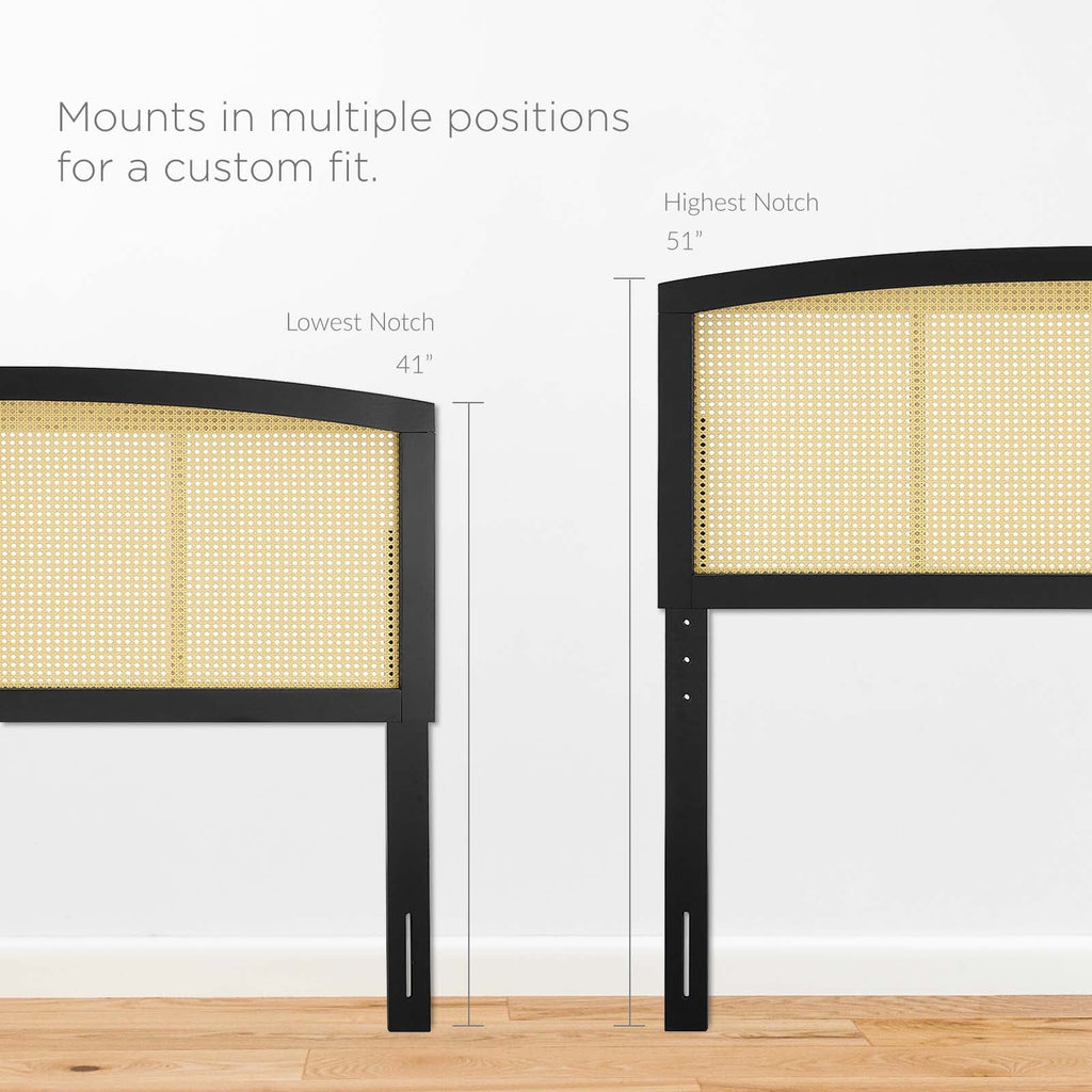 Halcyon Cane King Headboard by Modway