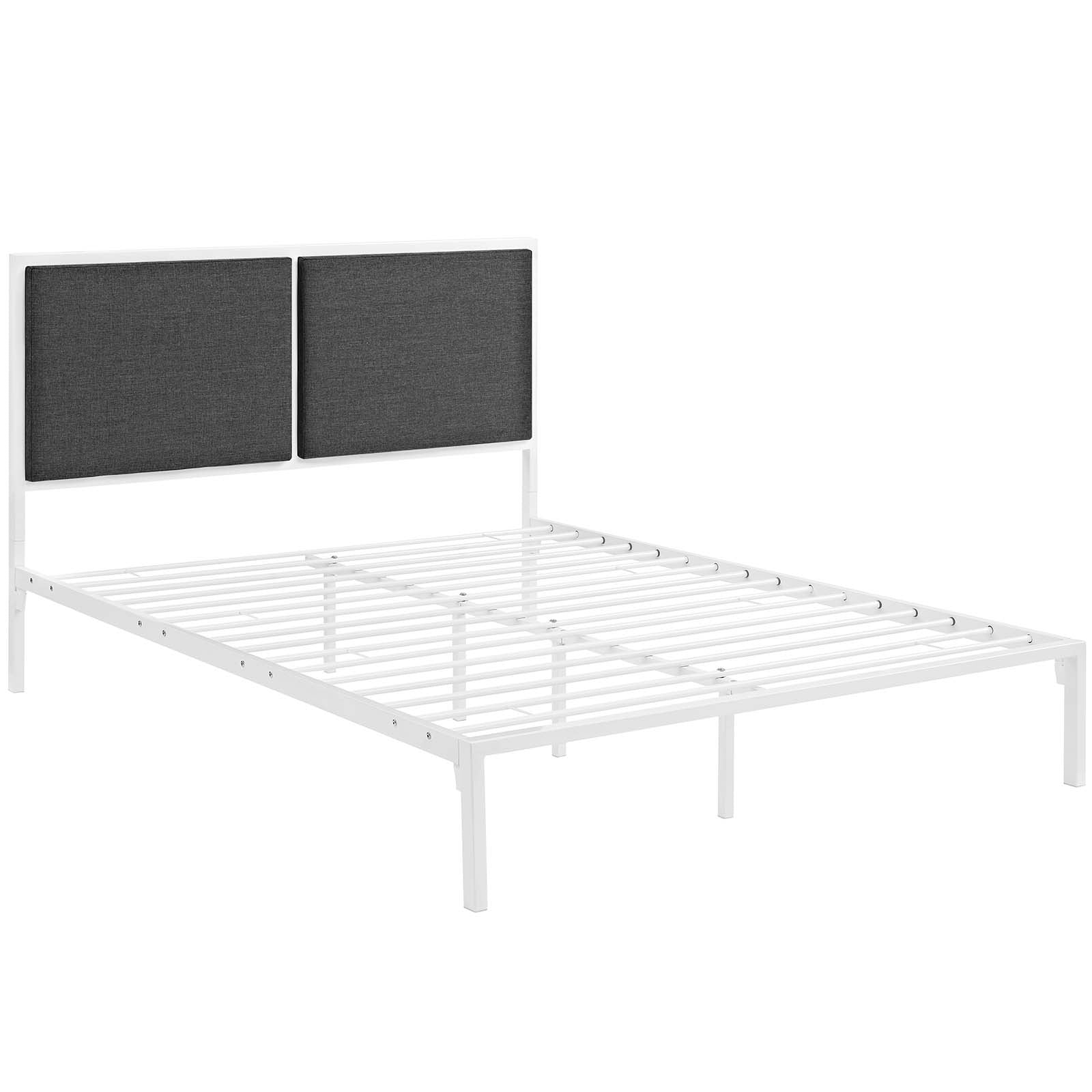 Della Fabric King Bed by Modway