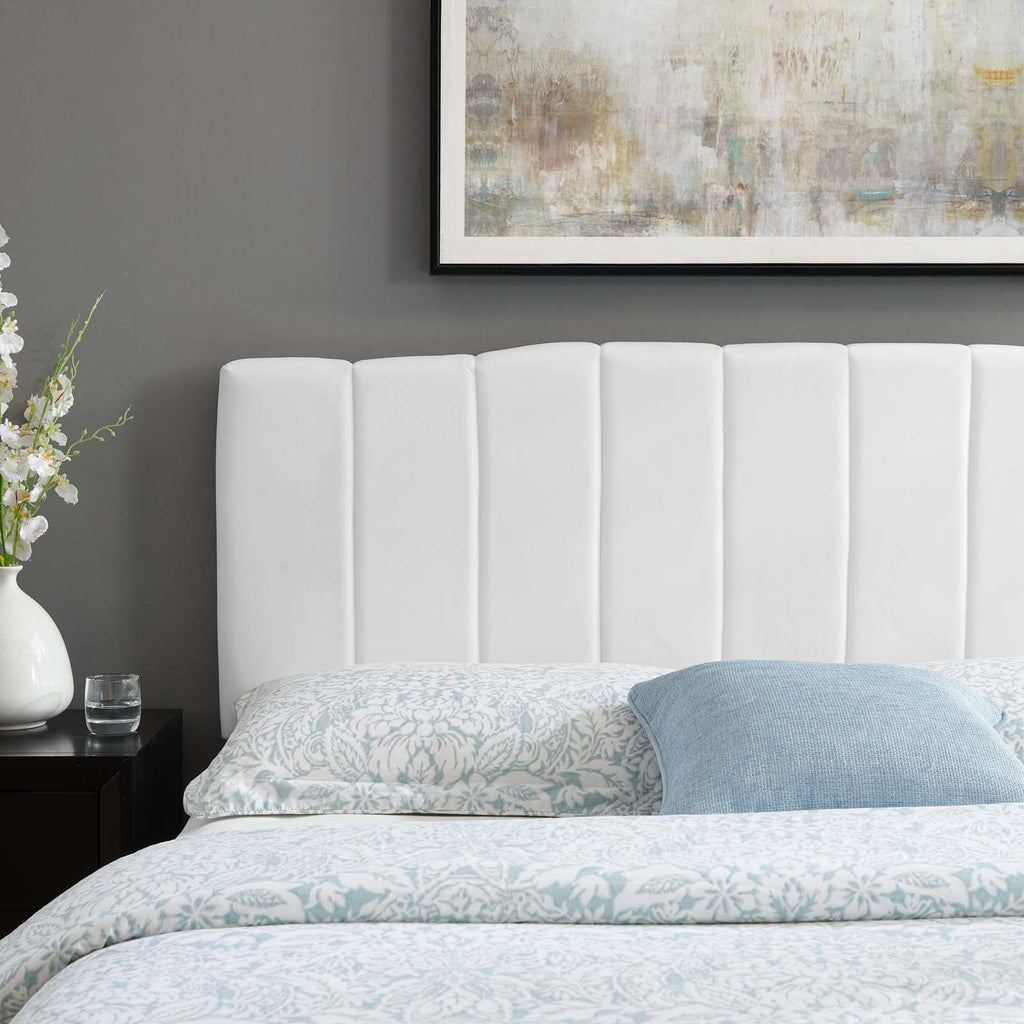 Camilla Channel Tufted Performance Velvet Full/Queen Headboard by Modway