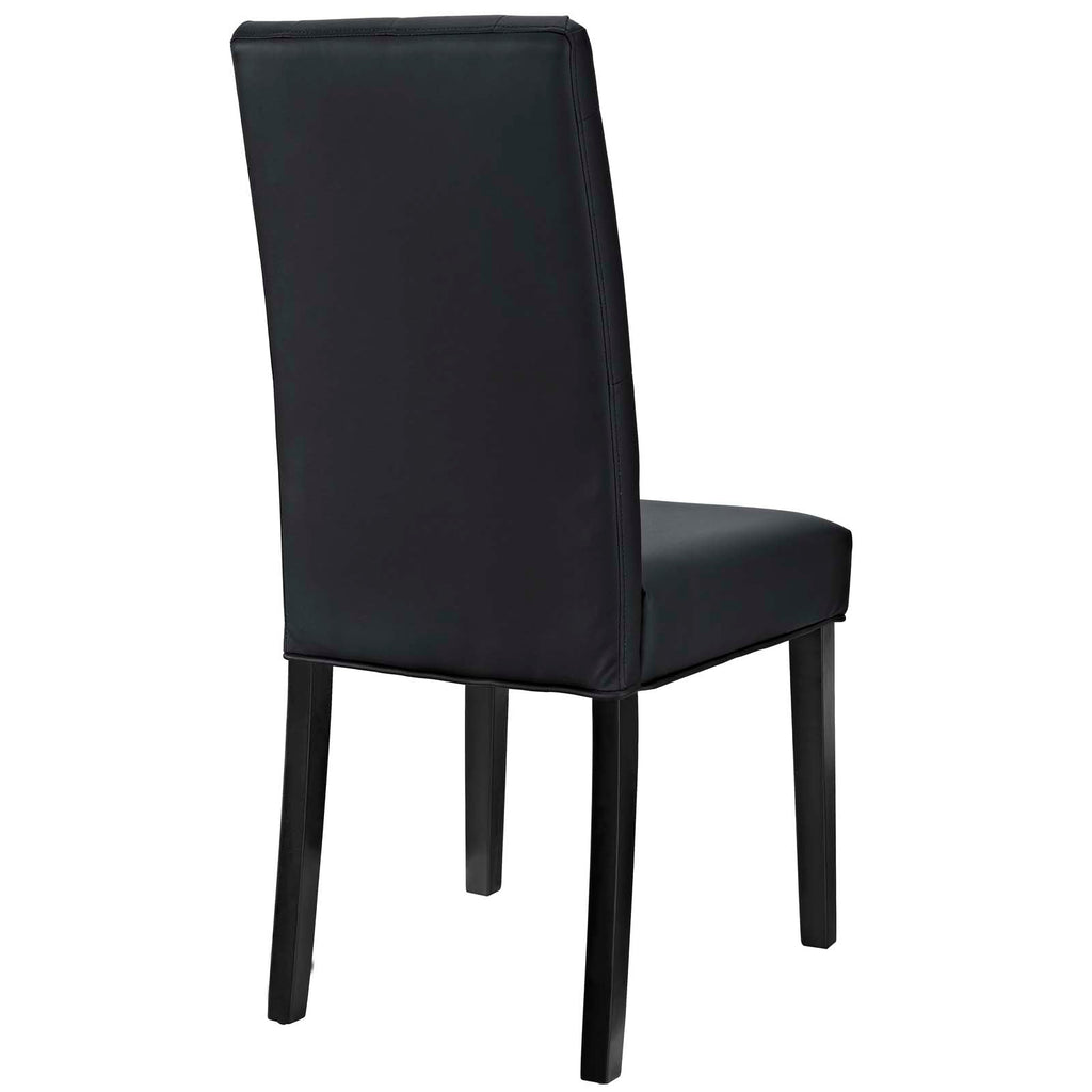 Confer Vinyl Dining Side Chair Set of 4 by Modway