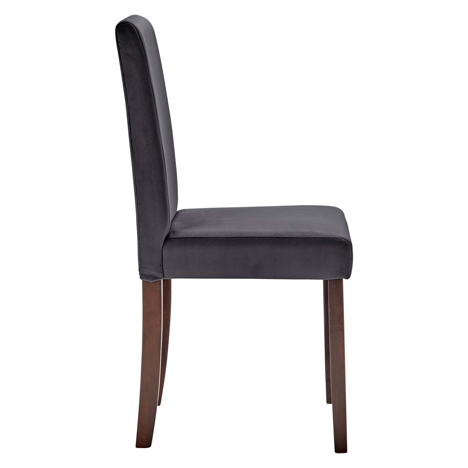Prosper Upholstered Velvet Dining Side Chair Set of 2 by Modway