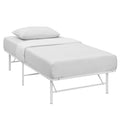 Horizon Stainless Steel Twin Bed Frame by Modway