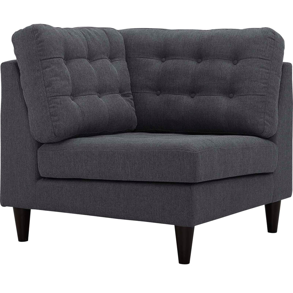 Empress Upholstered Fabric Corner Sofa by Modway