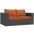 Sojourn Outdoor Patio Sunbrella¨ Loveseat by Modway