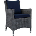 Summon Dining Outdoor Patio Sunbrella¨ Armchair by Modway