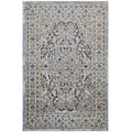 Elqenna Ornate Vintage Floral Turkish 5x8 Area Rug by Modway