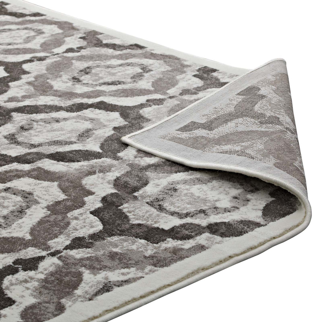 Kalinda Rustic Vintage Moroccan Trellis 8x10 Area Rug by Modway
