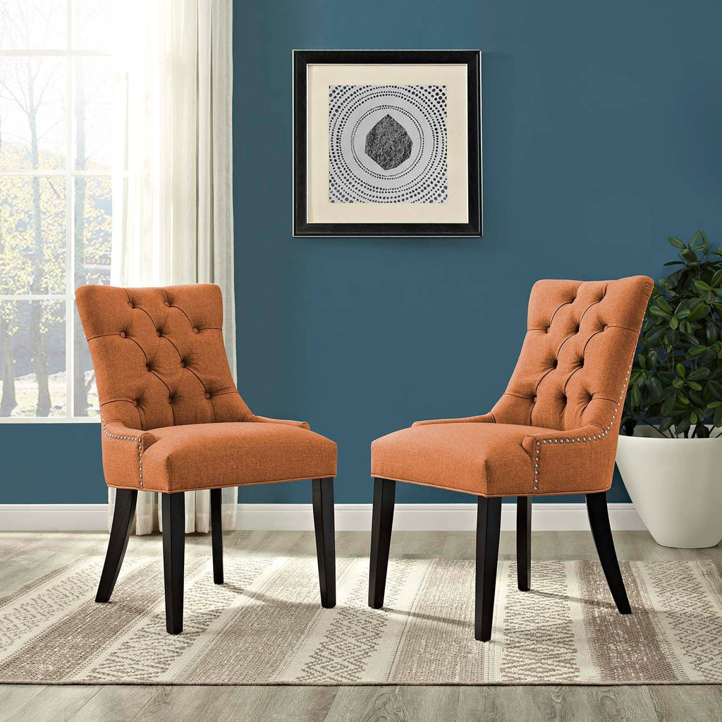 Regent Fabric Dining Side Chair Set of 2 by Modway