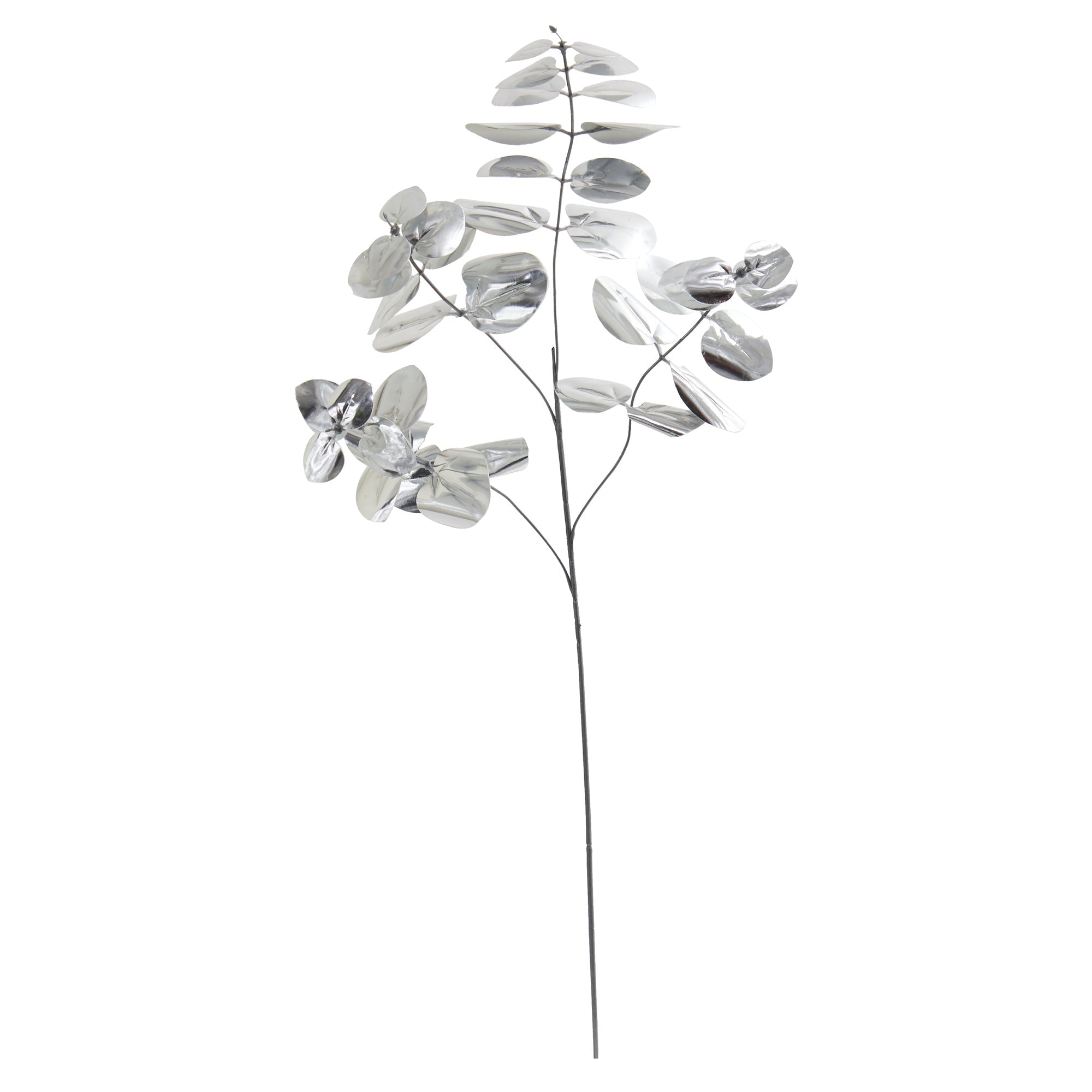 25" Metallic Eucalyptus Artificial Plant (Set of 24)