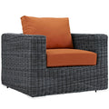 Summon Outdoor Patio Fabric Sunbrella¨ Armchair by Modway