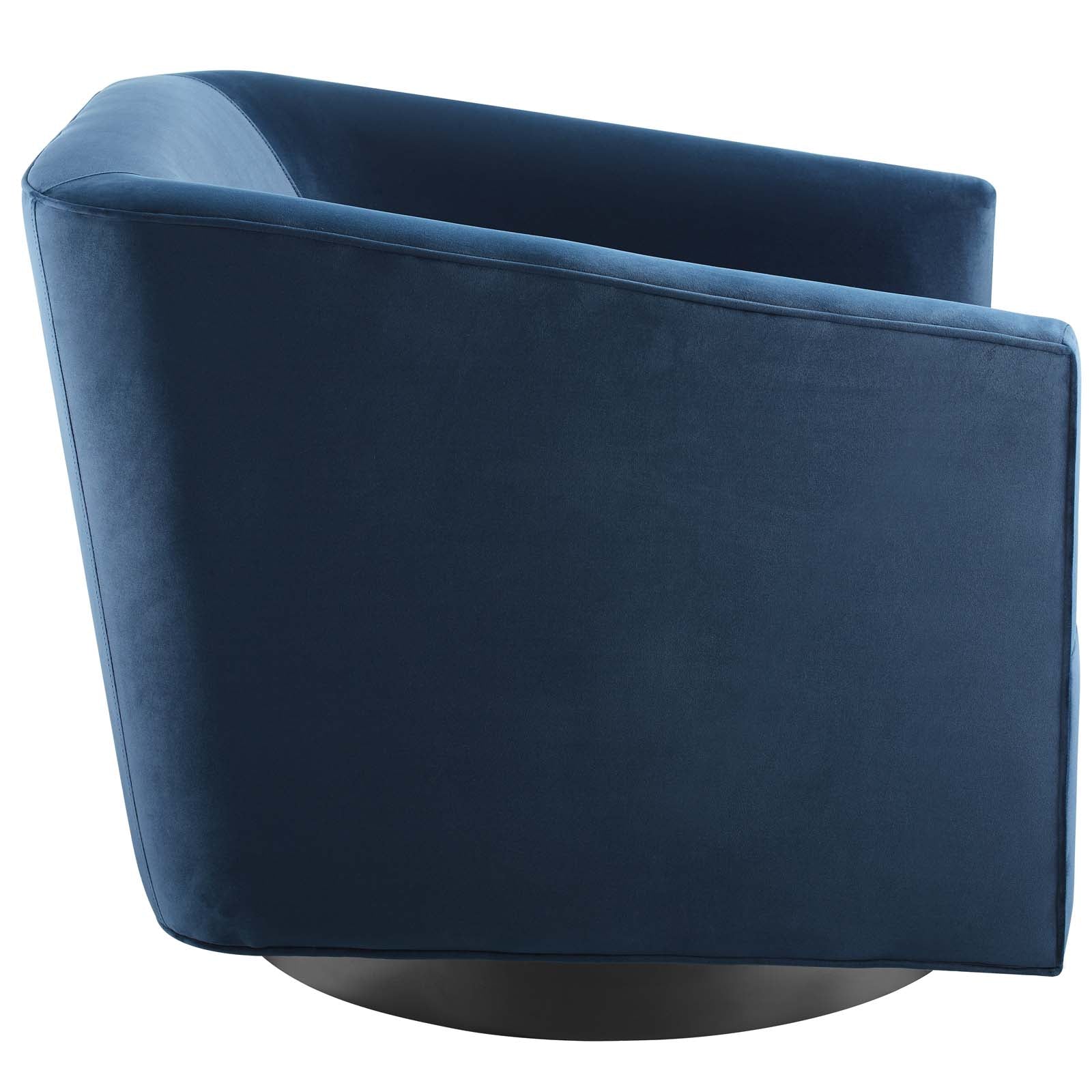 Twist Accent Lounge Performance Velvet Swivel Chair by Modway