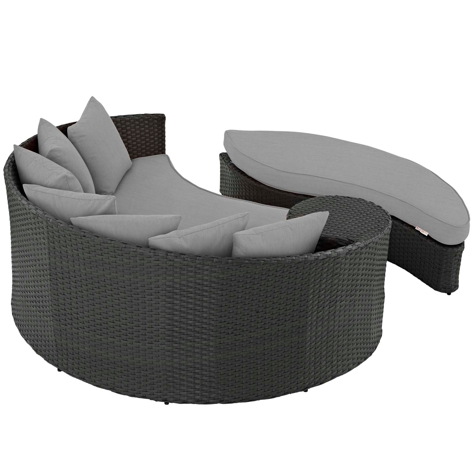 Sojourn Outdoor Patio Sunbrella¨ Daybed by Modway