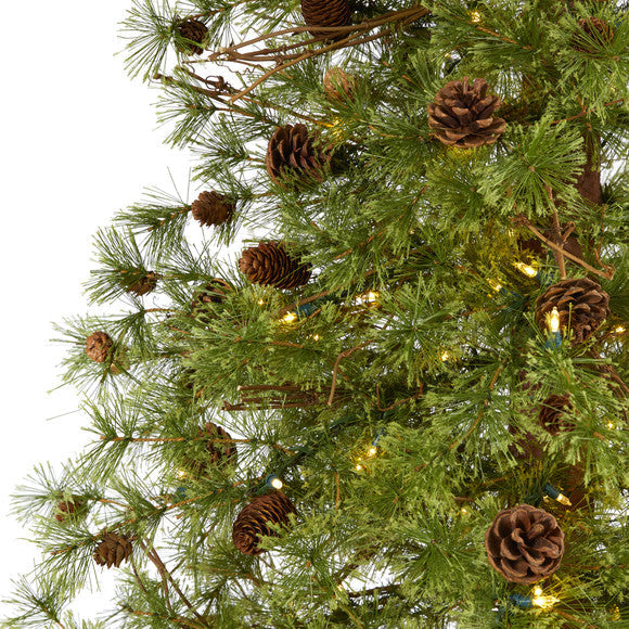 8' Wyoming Alpine Artificial Christmas Tree