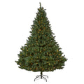 8' Northern Rocky Spruce Artificial Christmas Tree with 500 Clear Lights