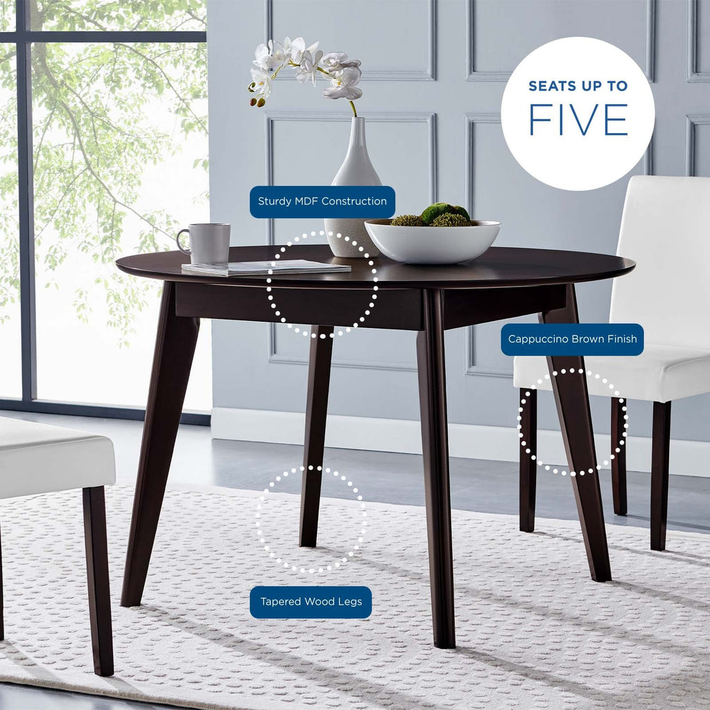 Vision 45" Round Dining Table by Modway
