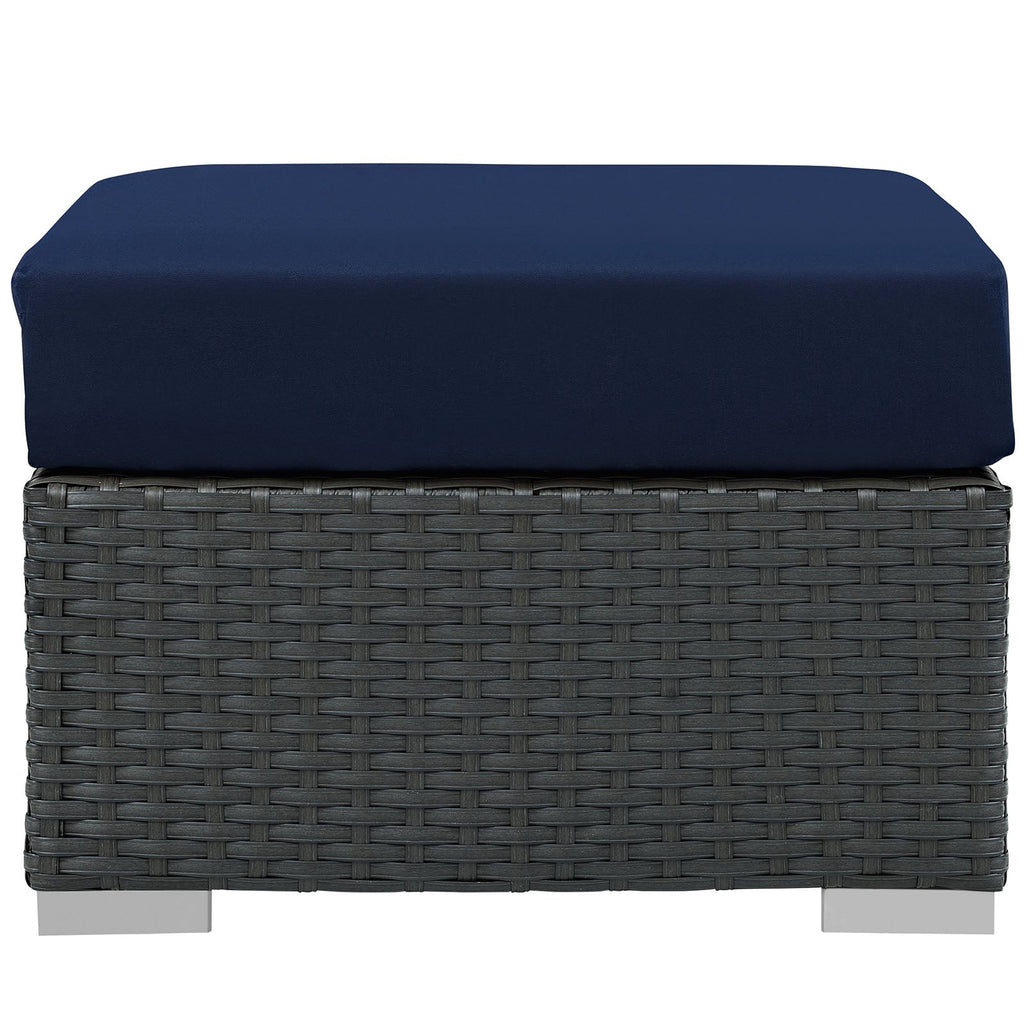 Sojourn Outdoor Patio Sunbrella¨ Ottoman by Modway