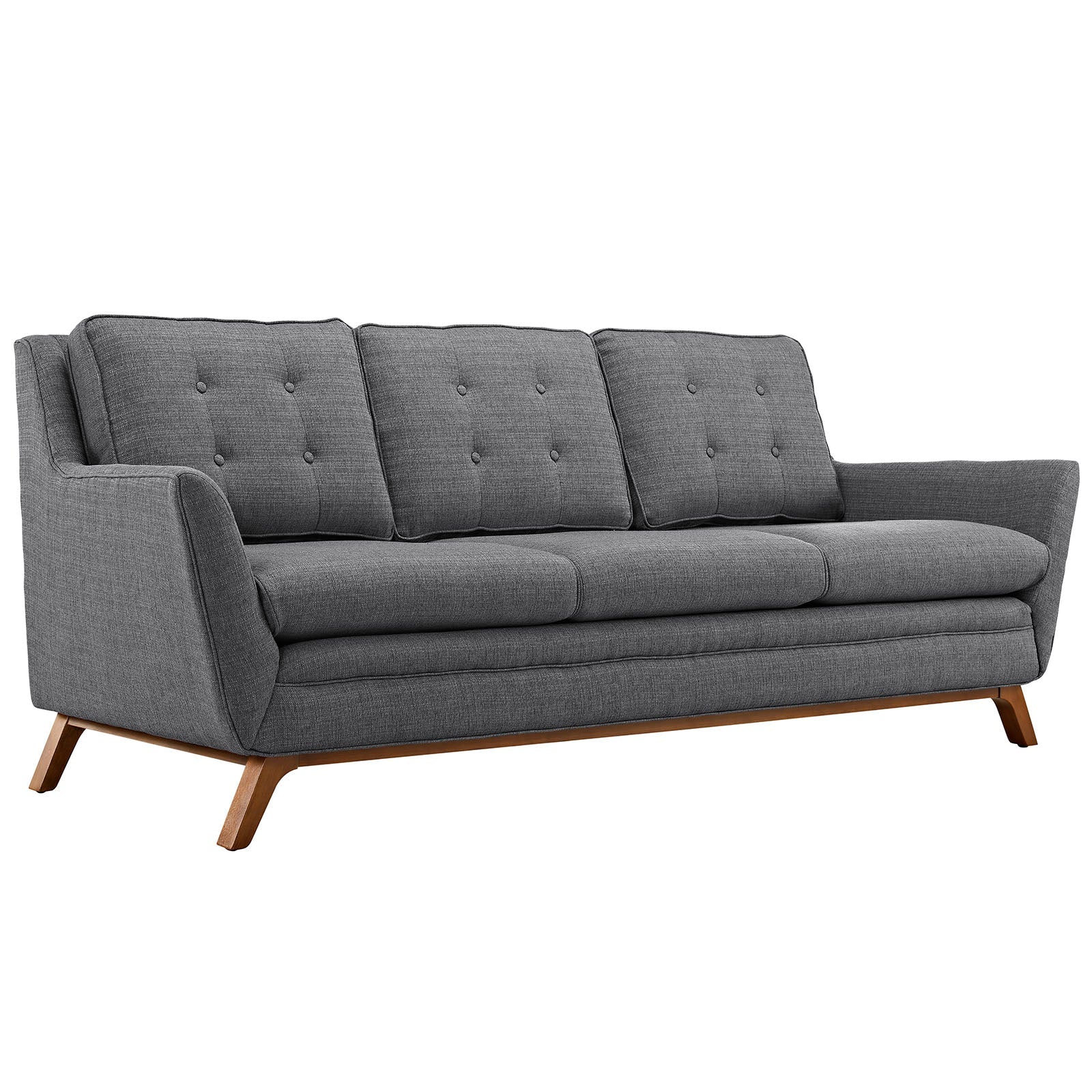 Beguile Upholstered Fabric Living Room Set Set of 3 by Modway