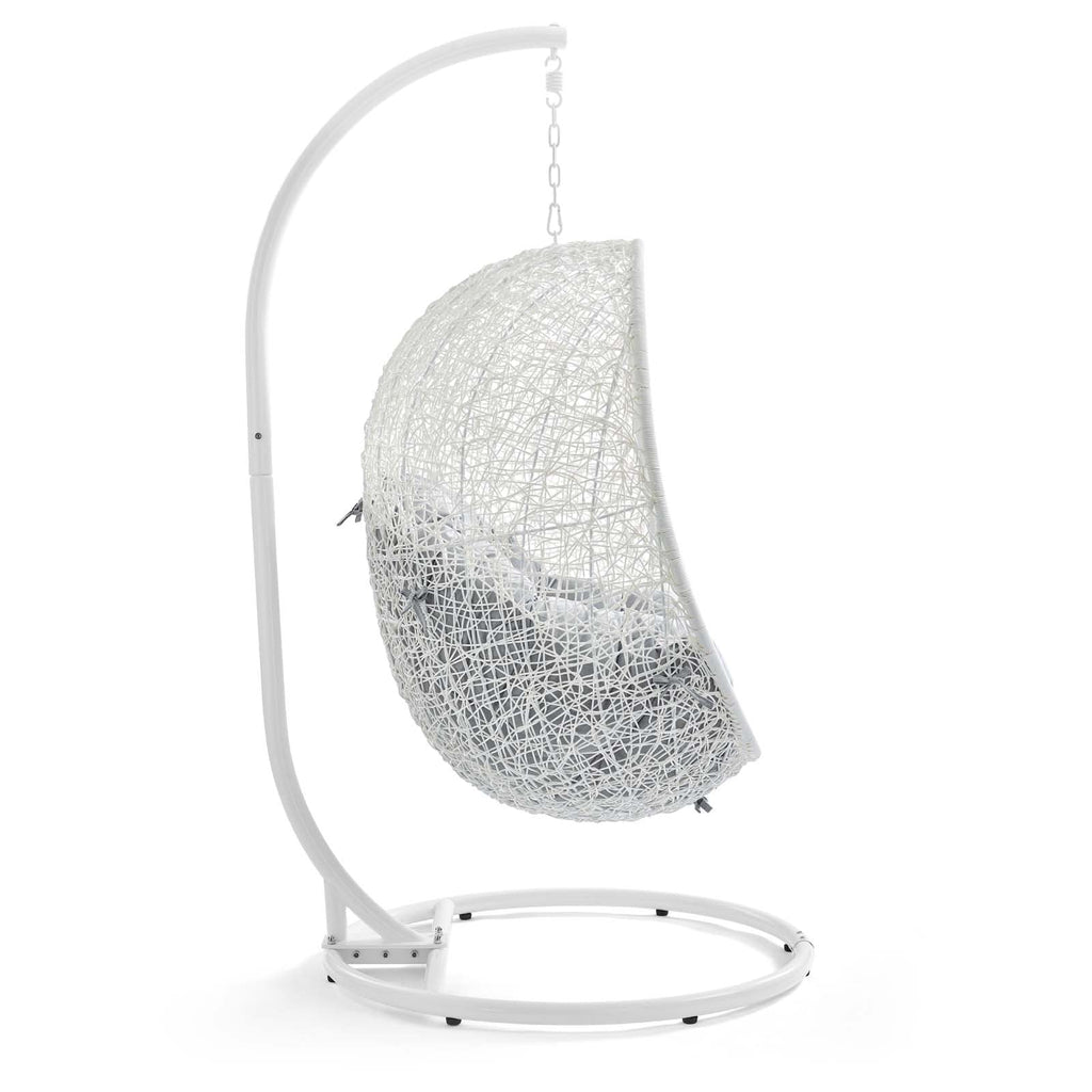 Hide Outdoor Patio Sunbrella¨ Swing Chair With Stand by Modway