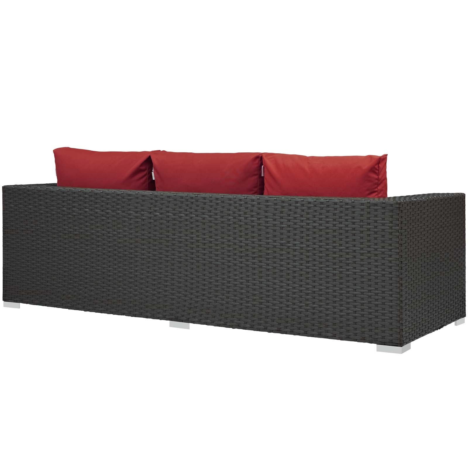 Sojourn Outdoor Patio Sunbrella¨ Sofa by Modway