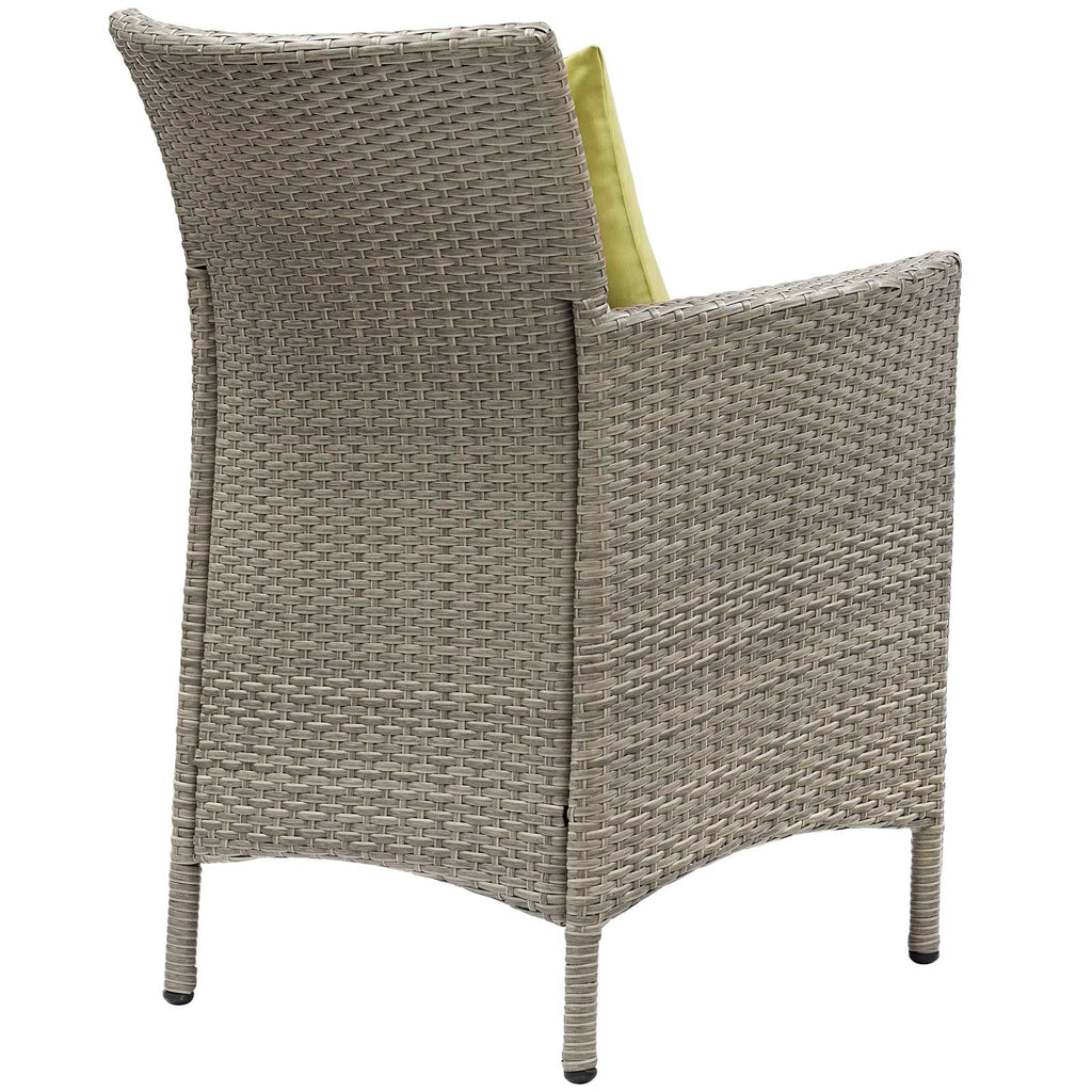 Conduit Outdoor Patio Wicker Rattan Dining Armchair by Modway