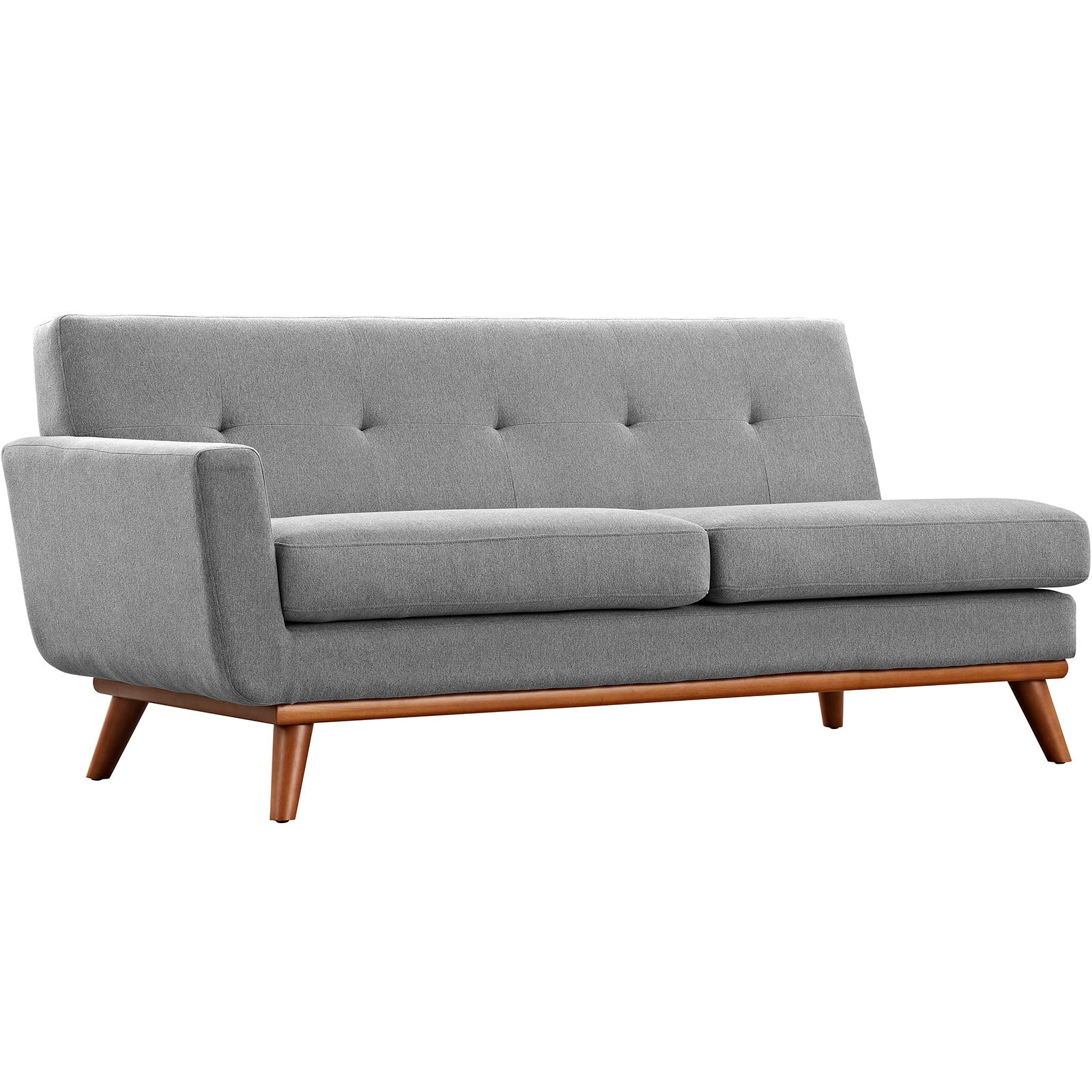 Engage Right-Facing Upholstered Fabric Sectional Sofa by Modway