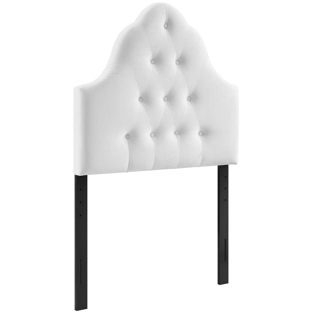 Sovereign Diamond Tufted Performance Velvet Twin Headboard by Modway