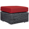 Summon Outdoor Patio Sunbrella¨ Ottoman by Modway