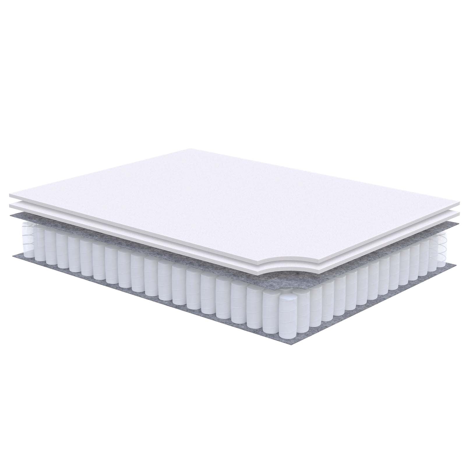 Jenna 10" Innerspring and Foam Queen Mattress by Modway