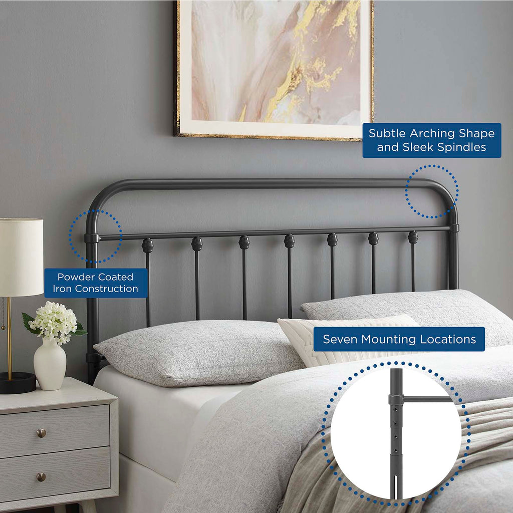 Sage Metal Queen Headboard by Modway