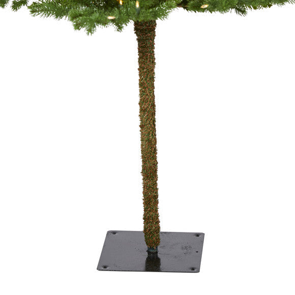 5' Swiss Alpine Artificial Christmas Tree with 150 Clear LED Lights