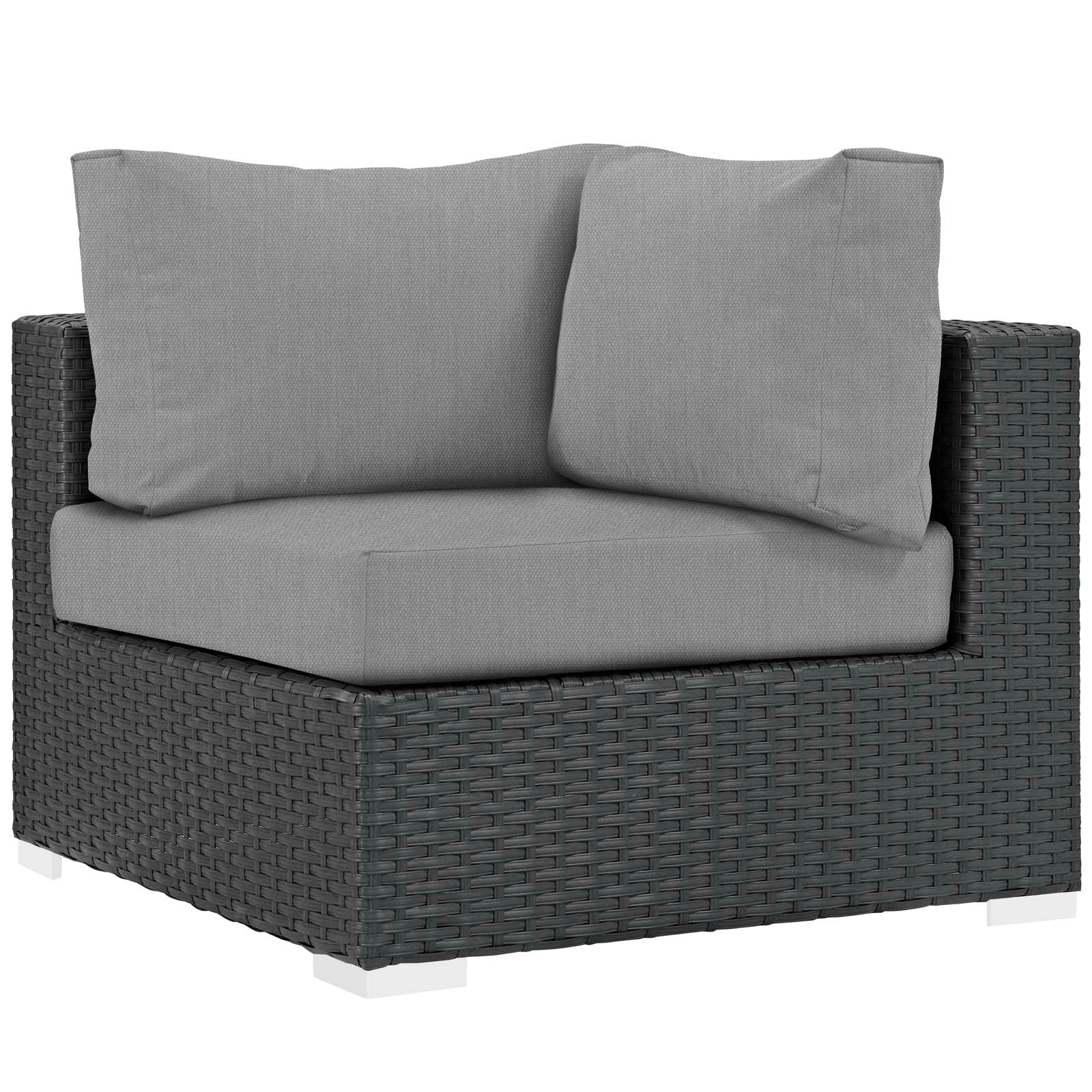 Sojourn Outdoor Patio Sunbrella¨ Corner by Modway
