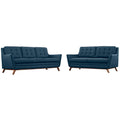 Beguile Upholstered Fabric Living Room Set Set of 2 by Modway