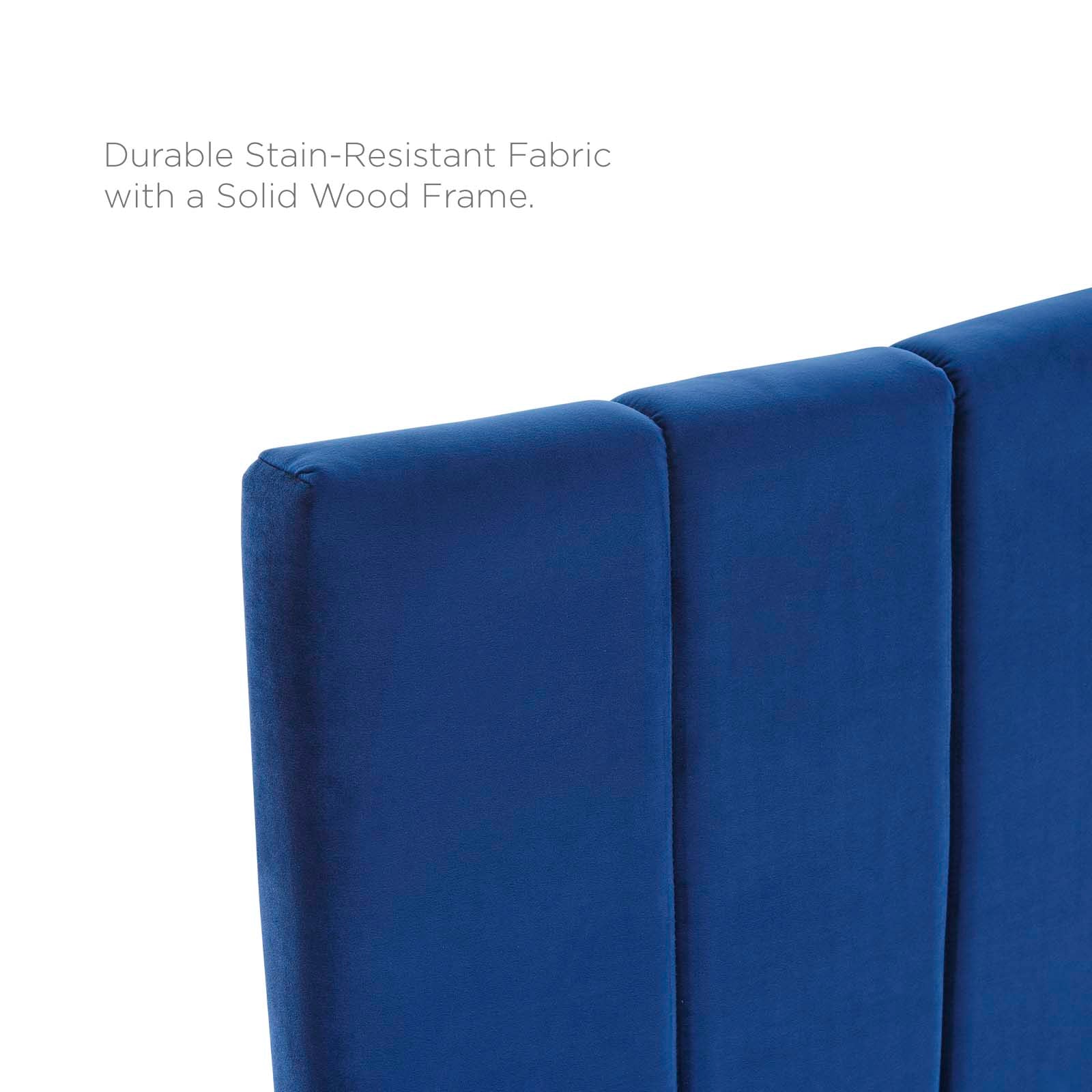 Camilla Channel Tufted Performance Velvet King/California King Headboard by Modway