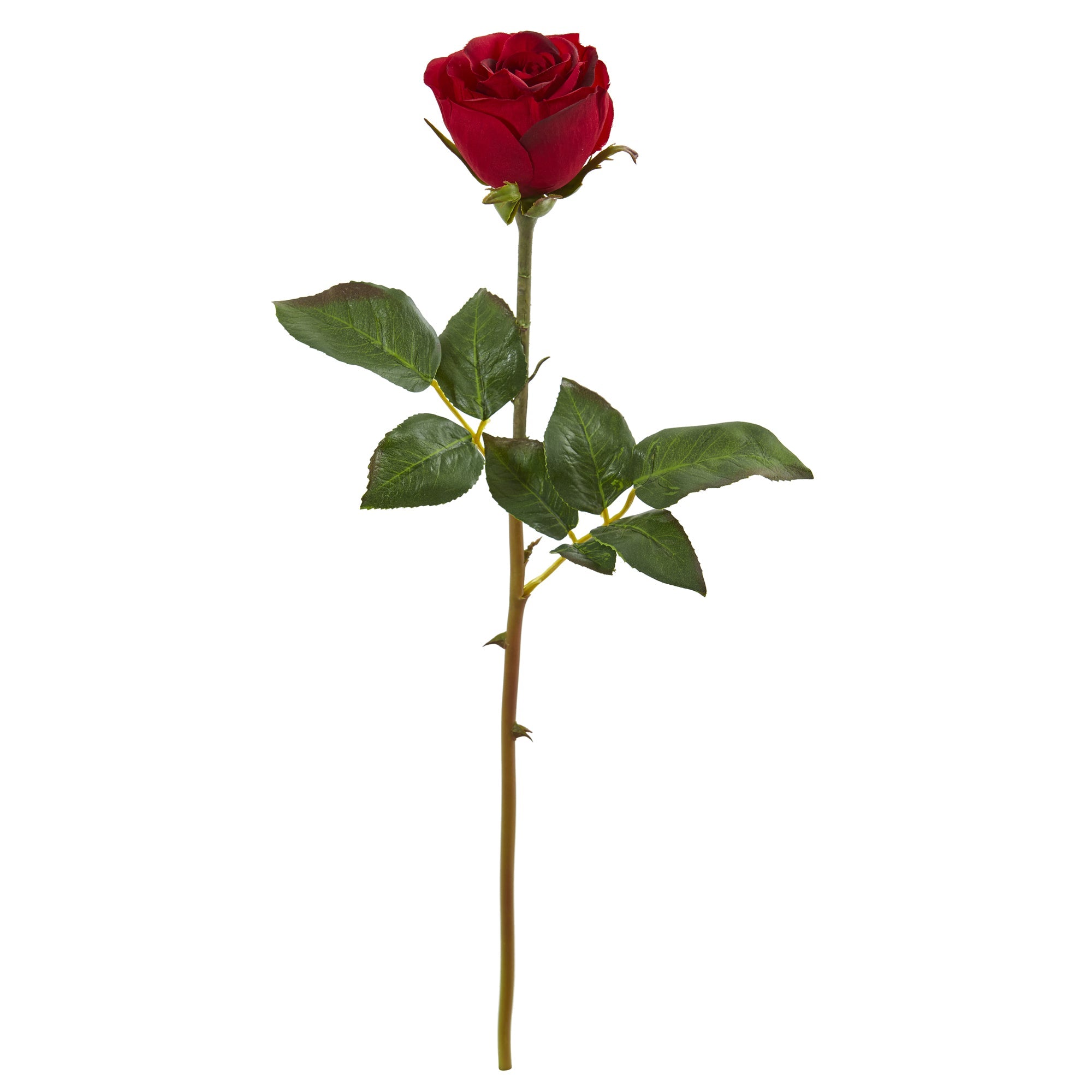 20" Rose Artificial Bud Flower (Set of 6)